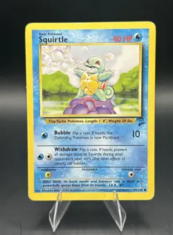 Pokemon TCG Base Set 2 - 8 Card Lot - Pikachu Squirtle Victreebel + LP-HP - Image 4