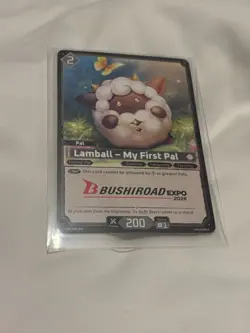 Anime Expo 2026 Palworld Official Card Game Lamball Promo AX Exclusive Bushiroad - Image 1