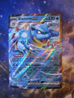Blastoise ex (Stellar Crown Stamp) 030/142 Miscellaneous Cards & Products Holo - Image 1