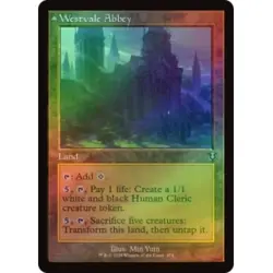 FOIL WESTVALE ABBEY (RETRO FRAME) X4 Innistrad Remastered Magic MTG MINT CARD - Image 1