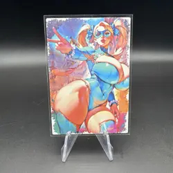 Rainbow Mika Holographic Anime Collectible Trading Card - Image 1