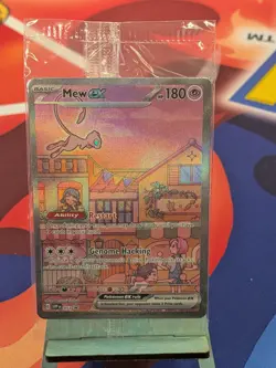 Mew ex 053 Sv: Scarlet & Violet Promo Cards Holo SEALED - Image 1