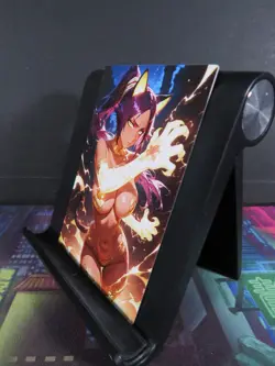 Yoruichi Shihouin Bleach Custom Art Card NM Anime Waifu CCG Collectible - Image 2