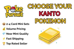 Choose Your Kanto Pokemon Mini Set 2-4 Card Lot - Pokemon TCG - Image 1