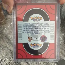 Pokemon Pokedex Black Card #197 Umbreon Peru Edition - Image 2