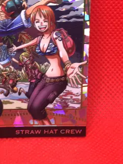 STRAW HAT CREW Luffy One Piece Holo Prism Card BANDAI TCG Japan No.8-23 SR - Image 5