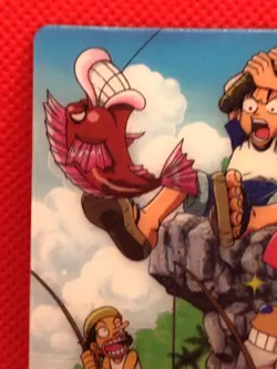 Luffy Chopper Usopp pirates One Piece Gummy Card 2003 BANDAI NO,148 rare - Image 2