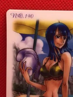 Nico Robin One Piece Card TV animation BANDAI No.190 2004 very rare - Image 2