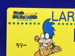 Larry Koopa Super Mario World Barcode Battler 2 Card Japanese NINTENDO rare - Image 2