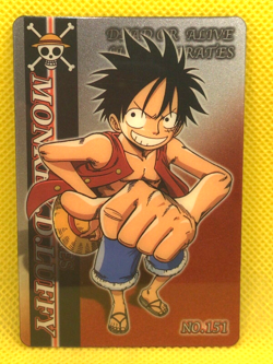 Luffy One Piece Card 2004 BANDAI TCG Japan NO.151 F/S very rare retro - Image 1