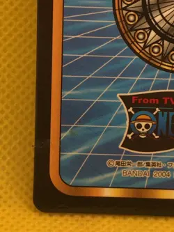 Mokey.D.Luffy One Piece Card 2004 BANDAI TCG Japan NO.200 F/S very rare retro - Image 3