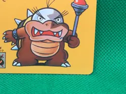 Morton Koopa Jr. Super Mario World bros 3 Card 1988 Nintendo Japan - Image 5
