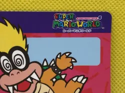 Iggy Koopa Super Mario World Mario bros Card Banpresto 1992 Nintendo F/S - Image 3