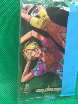 Sanji Dragon Ball One Piece wafer card cool shot JUMP 40th UNOPENED - Image 2