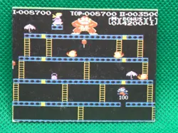 Donkey Kong Mario Super famicom Amada card 1985 Nintendo Co Ltd Japanese No.29 - Image 1