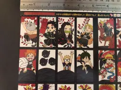 One Piece Demon Slayer Nezuko Hanafuda card Shonen Jump 2018 set very rare - Image 2