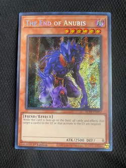 Yu-Gi-Oh! TCG The End of Anubis BLTR NM 1st Edition Secret Rare - Image 1
