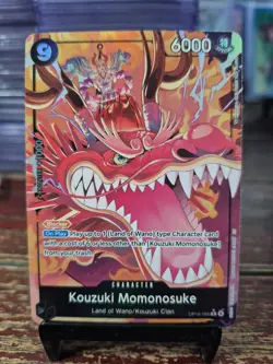 Kouzuki Momonosuke (085) (Alternate Art) OP16-085 The Time of Battle Foil - Image 1