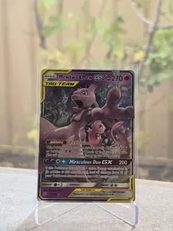 Pokemon TCG Mewtwo & Mew Tag Team GX Unified Minds 71/236 Holo Ultra Rare - Image 1