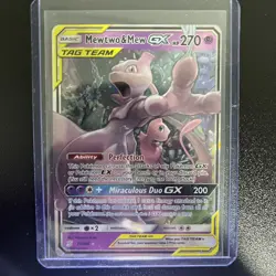 Pokemon TCG Mewtwo & Mew Tag Team GX Unified Minds 71/236 Holo Ultra Rare - Image 3