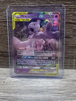 Pokemon TCG Mewtwo & Mew Tag Team GX Unified Minds 71/236 Holo Ultra Rare - Image 1