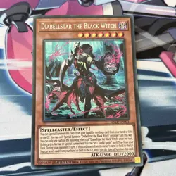 Diabellstar The Black Witch - Secret Rare Limited Ed. 25LP-EN001 - NM - YuGiOh - Image 1