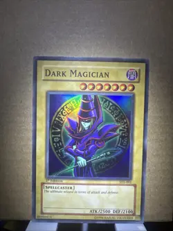 Yugioh! Dark Magician SYE-001 Super Rare 1st Edition MP-HP - Image 1