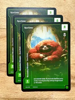 Wonders of the First AYU GOSS Epic rarity Existence 74/401 excellent condition! - Image 1