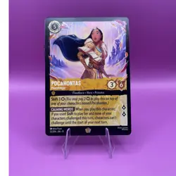 Disney Lorcana Pocahontas - Peacekeeper 22/204 Winterspell Legendary Regular - Image 1