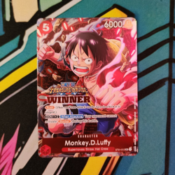 Monkey.D.Luffy (Winner Pack Vol. 5) - One Piece Promotion Card - Image 1