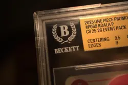 2025 ONE PIECE CHAMPIONSHIP 2025-26 EVENT GOLD STAMP #069 KOALA BGS 9.5 GEM MINT - Image 4