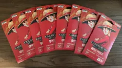 (x8) One Piece TCG: Carrying On His Will Sleeved Booster Pack Lot OP-13 ENGLISH - Image 1