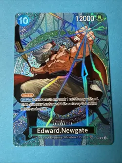 ONE PIECE OP-15 Adventure on KAMI's Island OP13-042 SP Edward Newgate English - Image 1