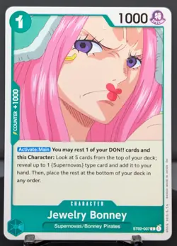 One Piece Jewelry Bonney #ST02-007 English - Image 1