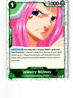 Jewelry Bonney - ST02-007 (Pirate Foil) ST02-007 Premium Booster One Piece LP - Image 1