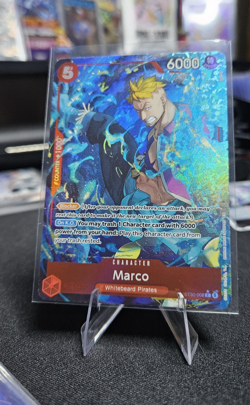 Bandai One Piece CCG Marco ST30-008 ST-30 Special Alt Art Holo ENG 6000 - Image 1