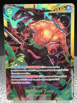 One Piece Wings of the Captain Roronoa Zoro Secret Rare OP06-118 Non-Foil - Image 1