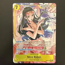 Nico Robin (Alternate Art) EB03-055: One Piece HeroinesEdition One Piece Foil NM - Image 3