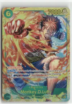 Monkey.D.Luffy OP13-118 SEC FOIL Carrying On His Will One Piece Card Game - Image 1