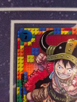 Monkey.D.Luffy P-110 "Lego Luffy" Foil One Piece Promotion Cards NM One Piece - Image 4