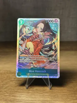 Boa Hancock OP16-032 SR The Time Of Battle One Piece Card Game English - Image 1
