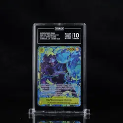 Bandai One Piece Card Game Bartholomew Kuma OP12-119 Alt Art Foil TAG 10 - Image 1