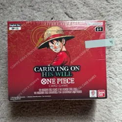 Bandai One Piece Card Game: Carrying On His Will (OP-13) English Booster Box - Image 1