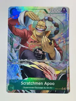 Bandai Scratchmen Apoo EB01-015 Premium Booster Vol.2 Rare One Piece CCG French - Image 1