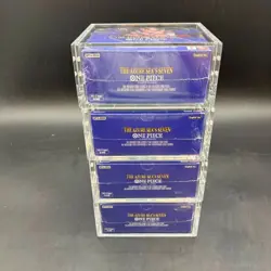 One Piece op14 Azure Sea's Seven English 4 Sealed Booster Boxes w/ Acrylic - Image 5