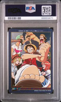 PSA9 No.58 Straw Hat Voyage Photo44 Nami One Piece Visual Adventure Card - Image 2
