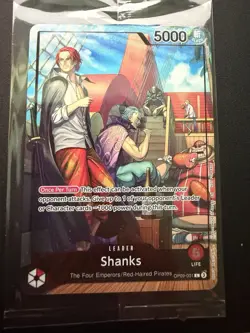Shanks (2025 PSA Magazine Promo) OP09-001 One Piece *Sealed* - Image 1