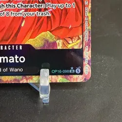 One Piece The Time of Battle Yamato (Alternate Art) SR OP16-098 NM - Image 2