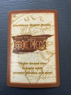 One Piece Carddass Hyper Battle C01 Luffy King of Pirates 1999 Vintage Japanese - Image 2