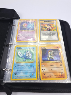 Pokemon Vintage WOTC Binder x204 Card Lot Base, 1st edition, Rocket, Fossil, - Image 1